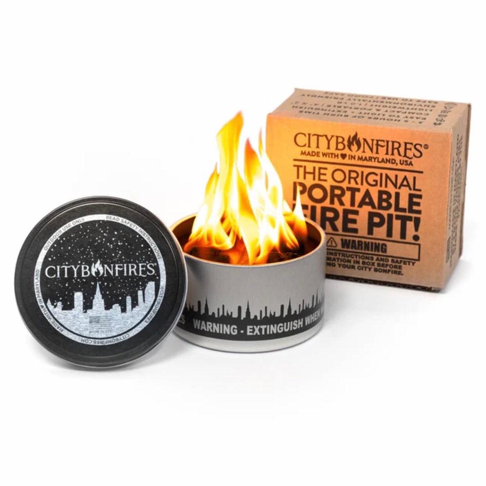 City Bonfires Portable Fire Pit